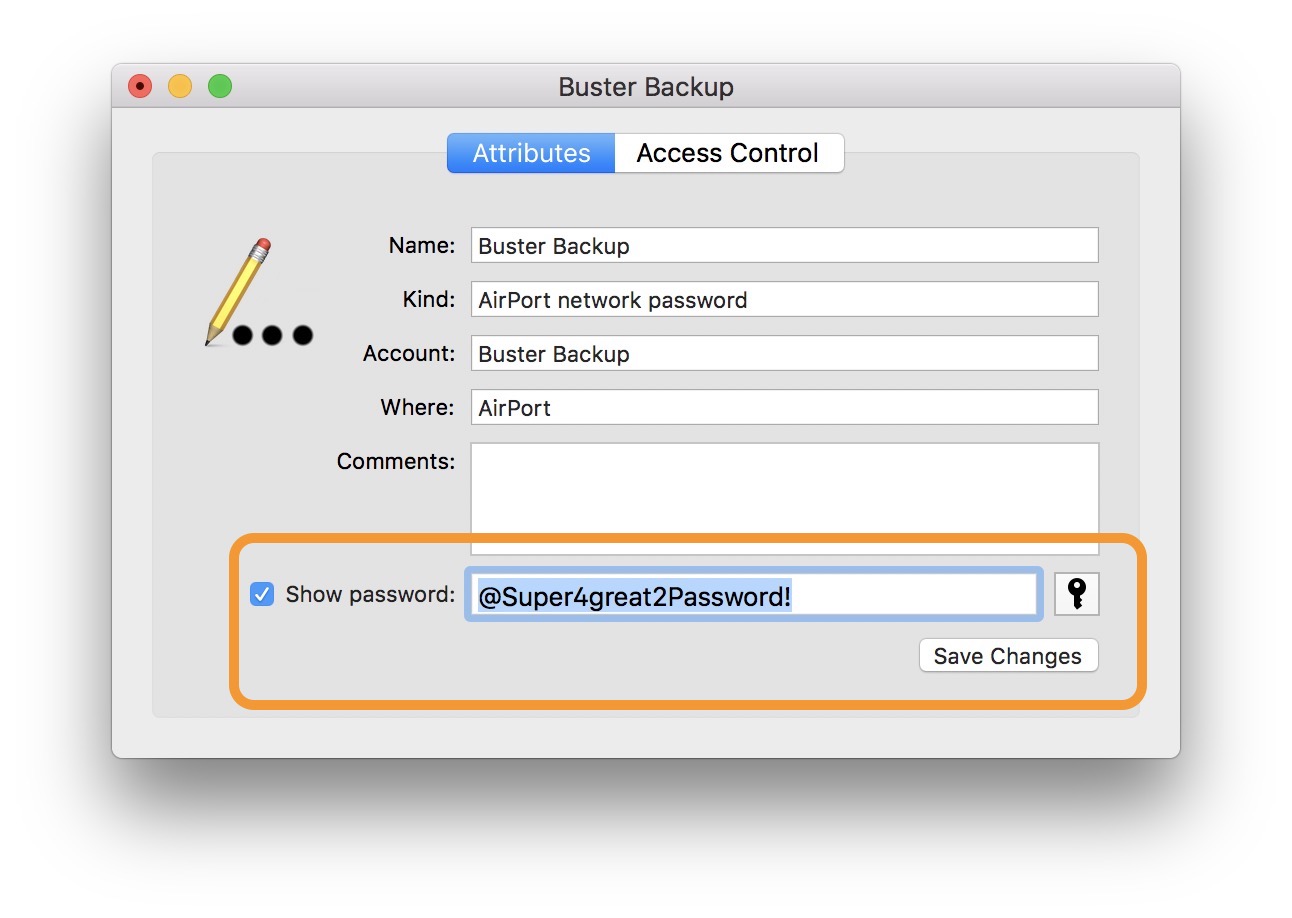 get password for mac wifi