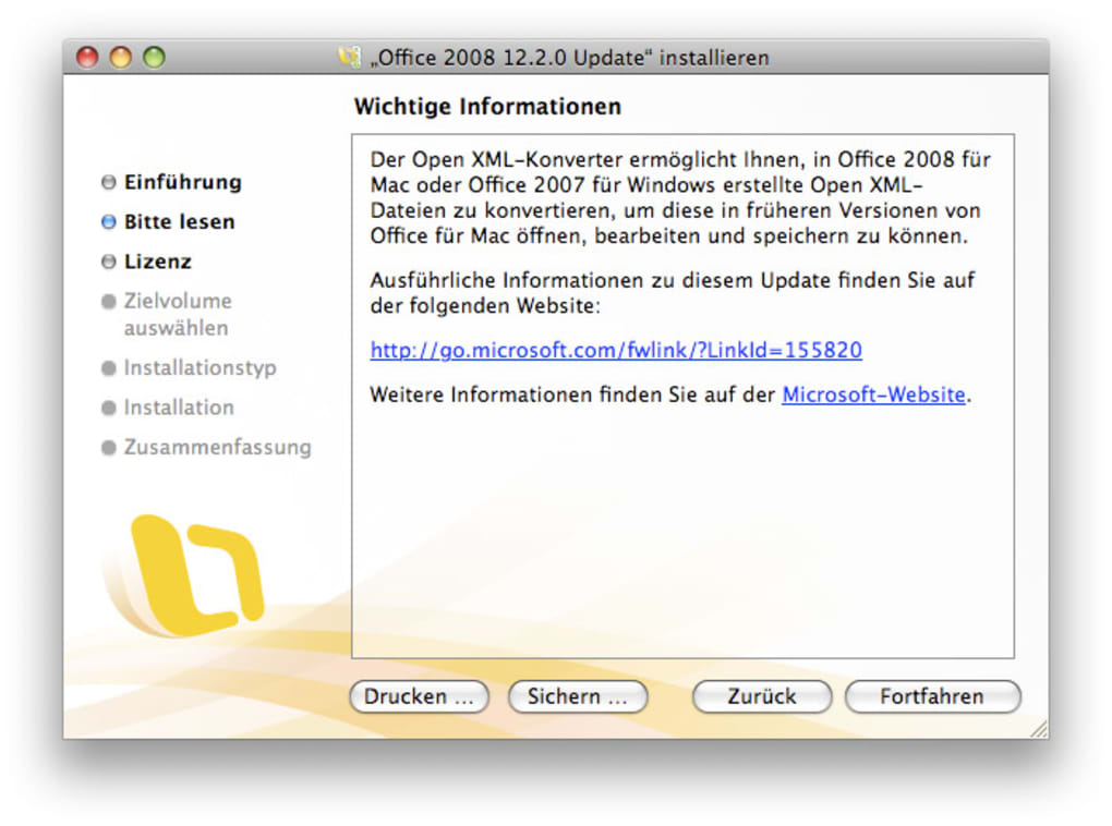 manually update microsoft office 11 for mac